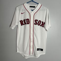Boston Red Sox Xander Bogaerts Jersey Mens Small White Majestic Baseball MLB