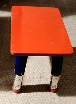 Coloful Pencil Step Stool/Chair