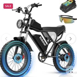 Ridstar® Q20 1500W Fat Tire Electric Mountain Motorcycles