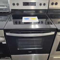 🇺🇸4th Of July Sale! 2022 Like New Whirlpool Electric Range-Warranty Included 