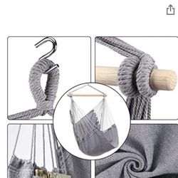 Y- STOP Hammock Chair Hanging Rope Swing