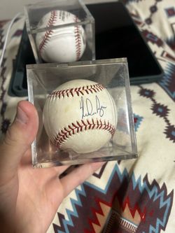 Signed Nolan Ryan Baseball