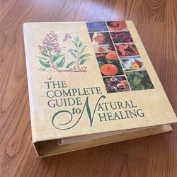 Natural healing binder book