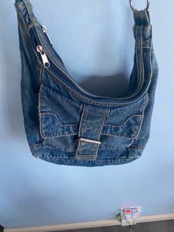 Very cool unisex denim bag