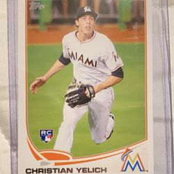 2013 Topps Update Christian Yelich Rookie