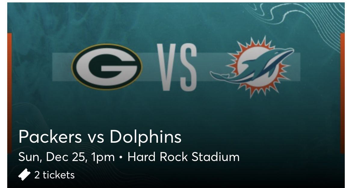 Green Bay Packers Vs Miami Dolphins 