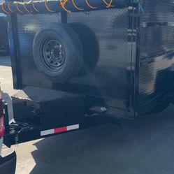 💎 2025 Model Dump Trailer 12ft Long 