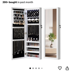 Mirror Jewelry Cabinet