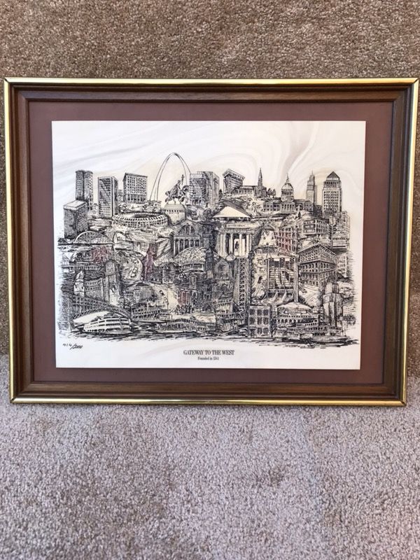 “GATEWAY TO THE WEST” by Dennis Bivens - 1974
