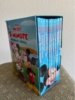 Mickey 5-Minute Storybook Library - 12 book set