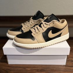 Air Jordan 1 Low Desert Toe 9 1/2 M