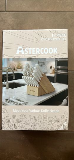 Astercook 17 pc Knife Set