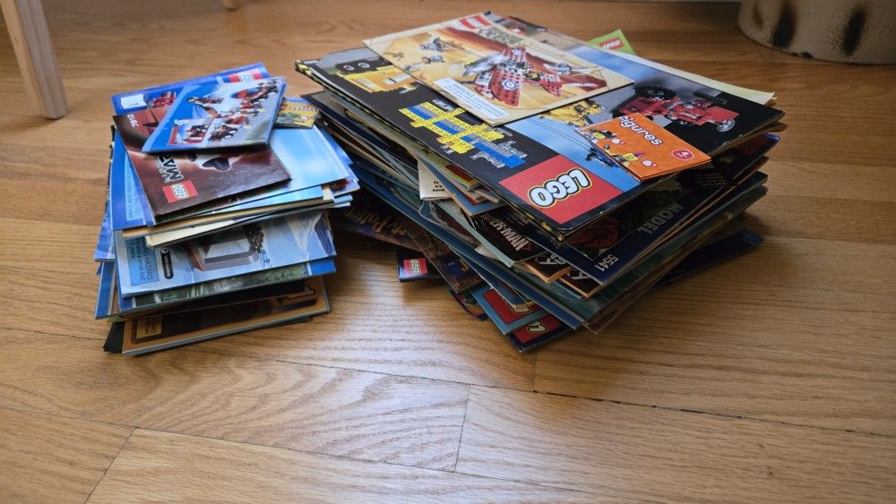 Lots Of Lego Manuals