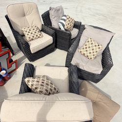Patio Furniture With Card Table And Chairs