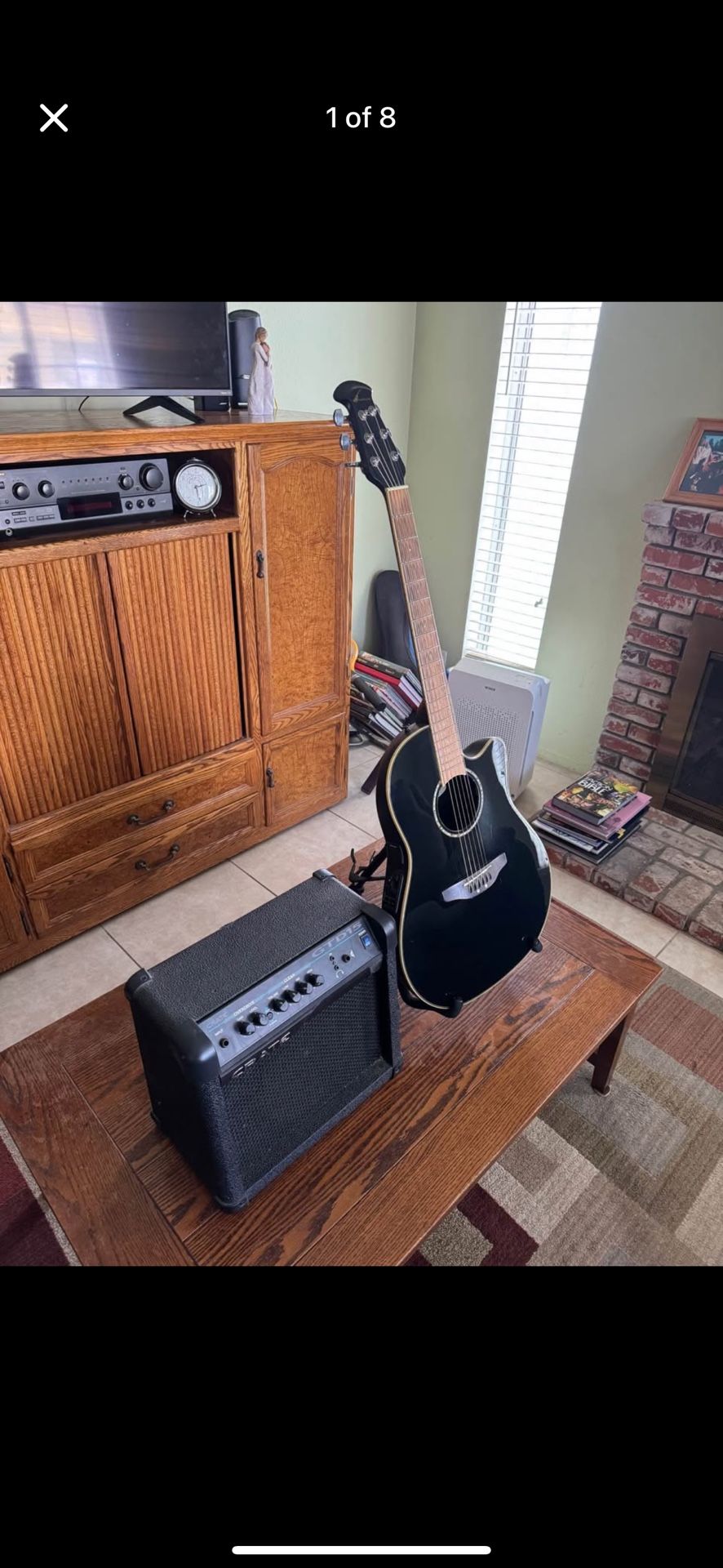 Ovation Acoustic Electric Guitar