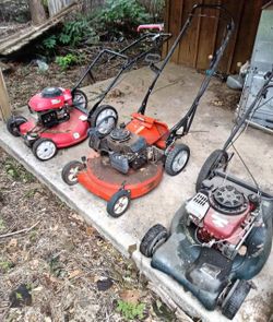 Lawn Mowers Take your pick!!!