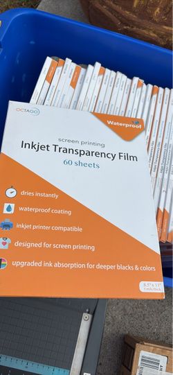 Inkjet transparency film