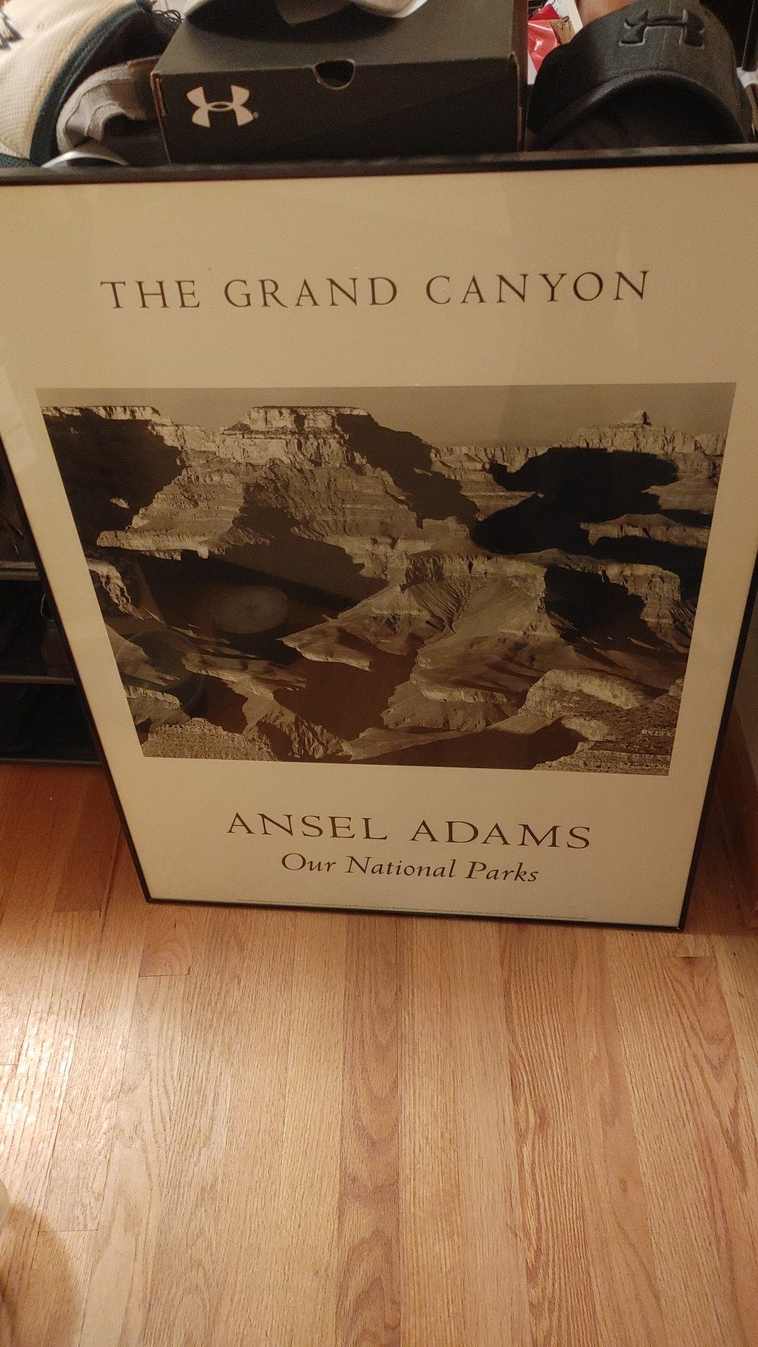 Ansel Adams Picture with frame