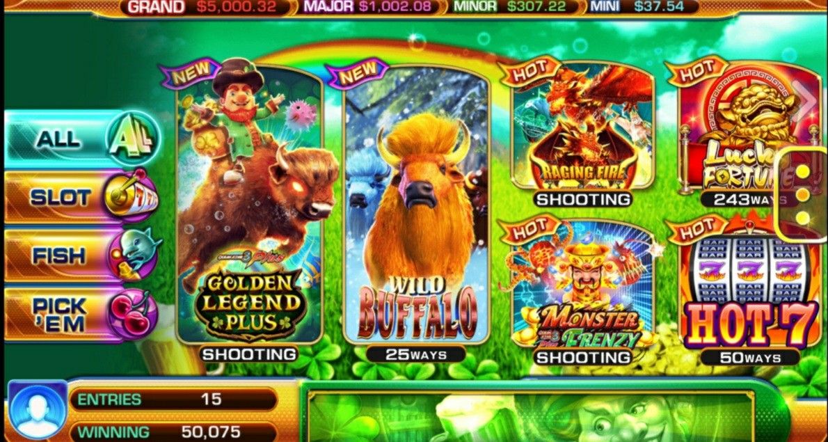 Golden Dragon Fish Tables and Slots (Online)