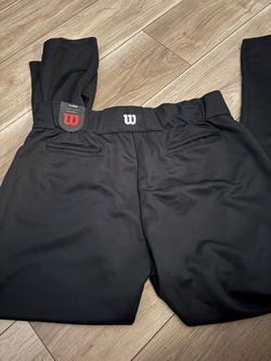 NEW Wilson brand XL athletic pants feature a wide elastic waistband with a classic "W" logo