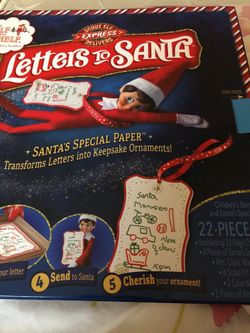 Elf on shelf letters to Santa