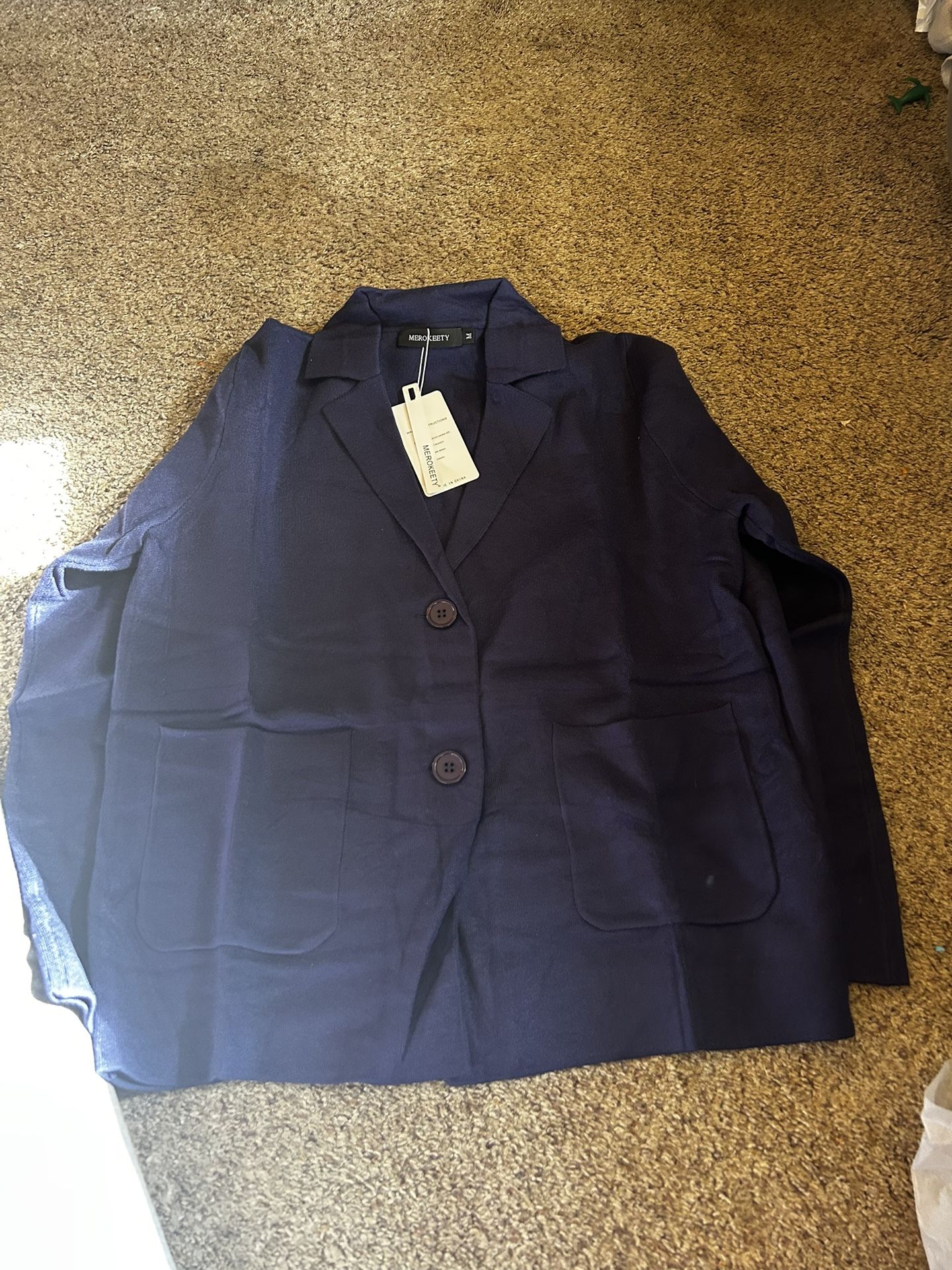 Merokeety Medium Cardigan Sweater
