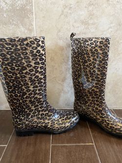 Capelli Print rainboots 8  boots 