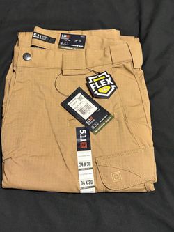 5.11 Tactical Stryke Pants, Coyote, New With Tags, Multiple Sizes