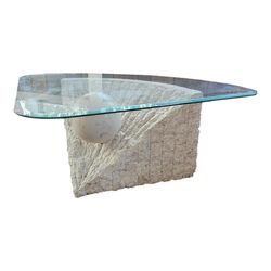 Mactan Stone Glass Tables