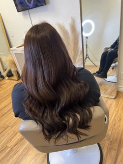 Hair extensions $300 18”