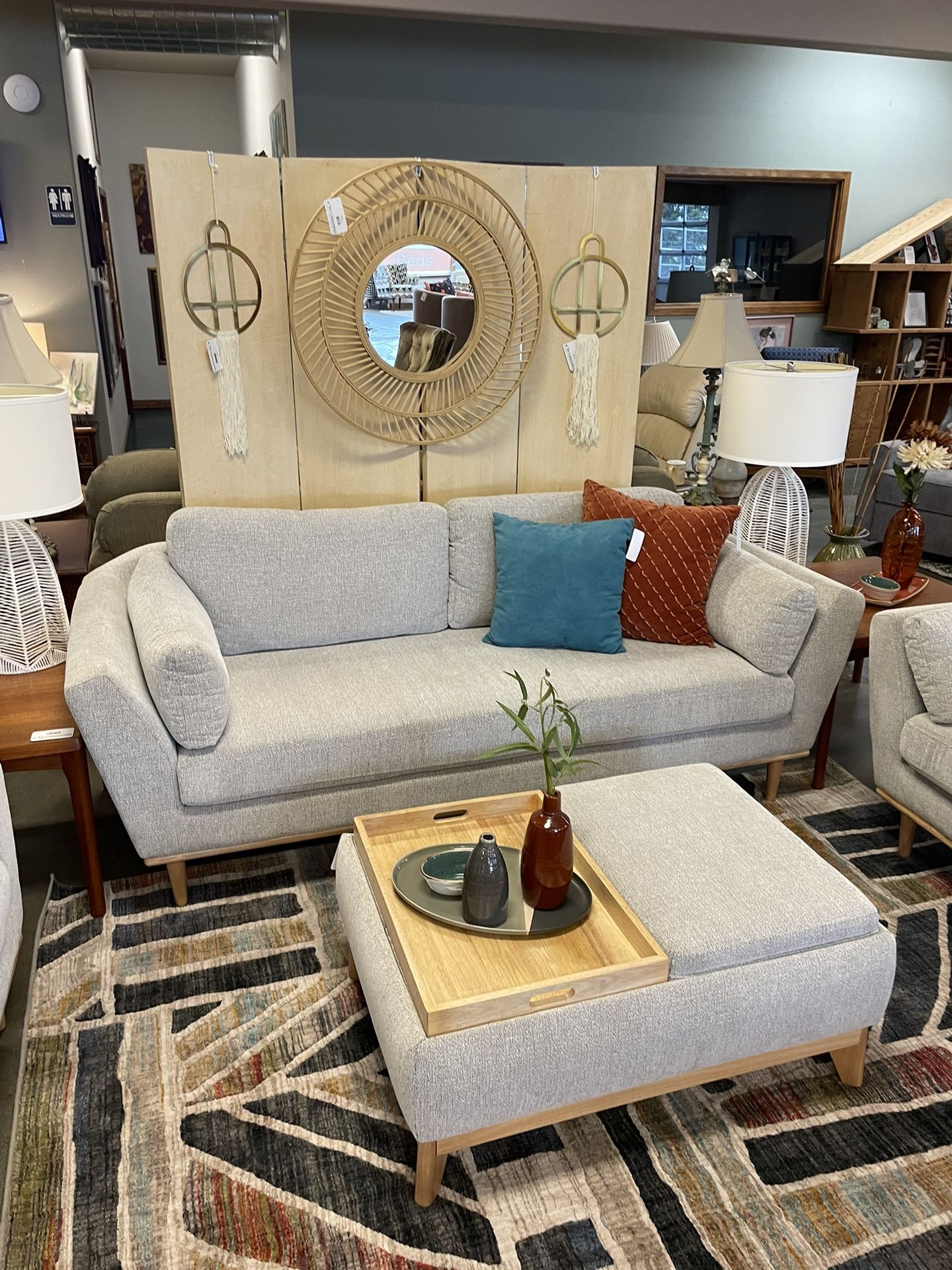 Brand New Mid-Century Modern Inspired Sofa