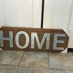 Wood Word Decoration 