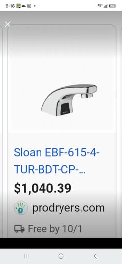 Faucets touch, free