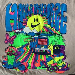 NEW Nike Psychedelic Graphic Hippie Tee: Have A Nike Daze (S)