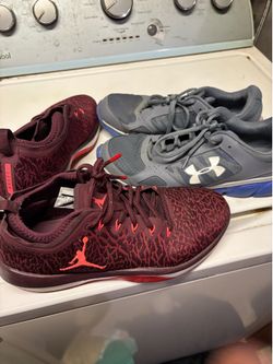 Mens size 8.5 Jordan and Under Armour lot
