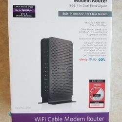 Netgear N600 wifiCable Modem Router