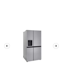 LG 27 cu. ft. Side-by-Side Refrigerator with Craft Ice