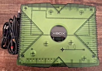 OG Xbox (Halo Edition) transparent green