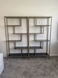 Bookshelves GOLD