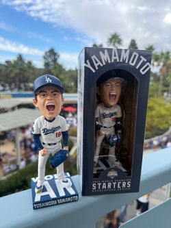Yoshinobu Yamamoto bobblehead