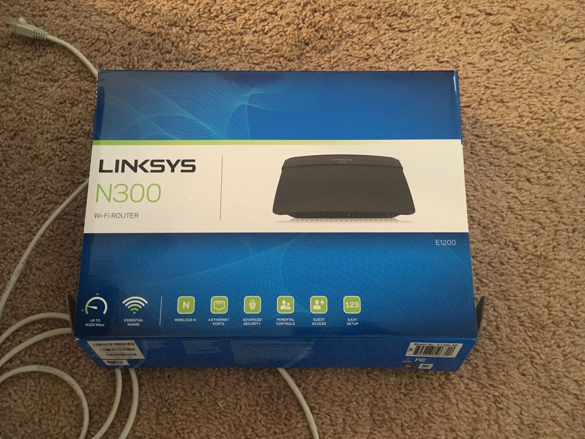 Linksys N300 wiFi router