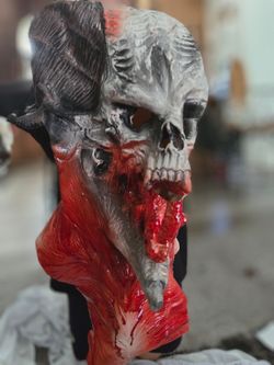 Horror Skull Demon Latex Halloween Mask