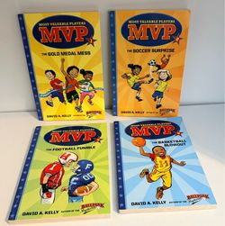 MVP Most Valuable Players Books 1–4 by David A. Kelly