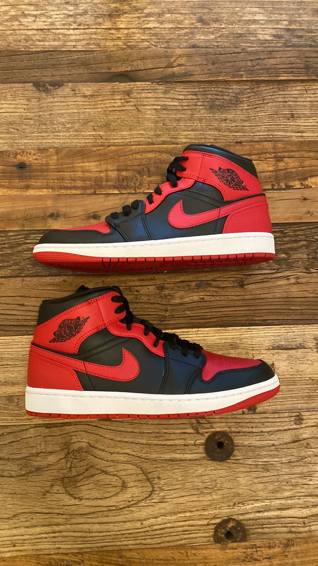 Air Jordan 1 Mid Banned, M Size 10