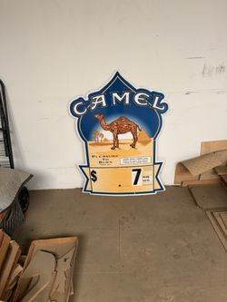 Large Camel Sign