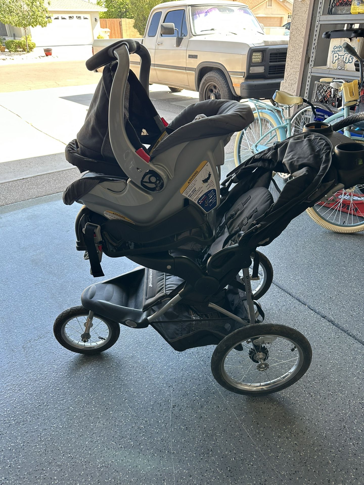 Car seat, Base And Stroller