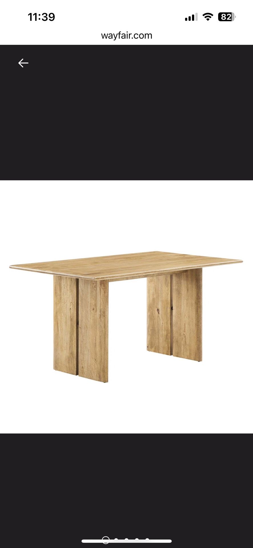New! Modway Amistad Dining Table