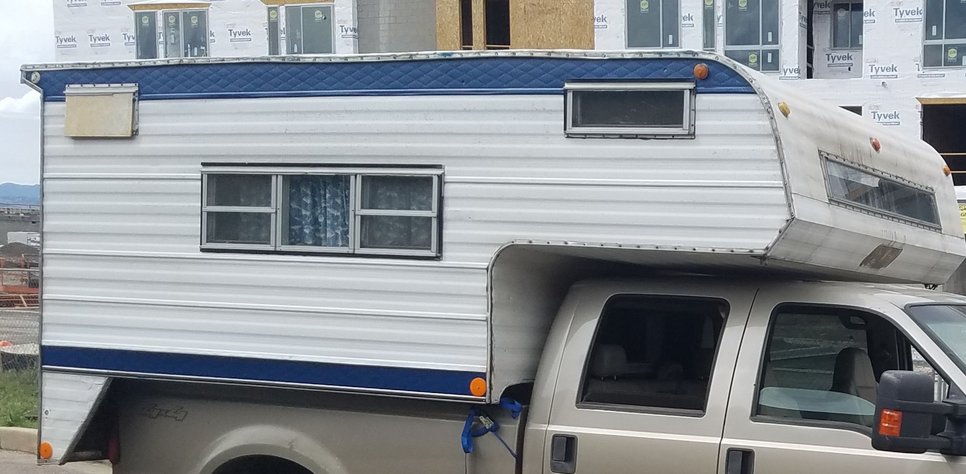 1970s Mitchell Slide In Truck Camper