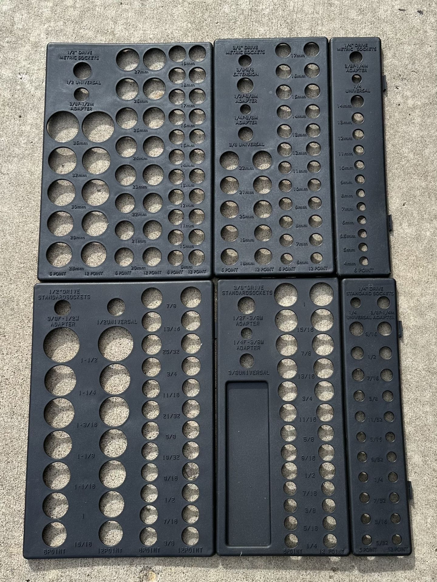 Various Socket Sorters-price reduced