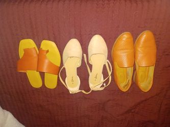 3 Pairs Of Shoes Women Size 9/10